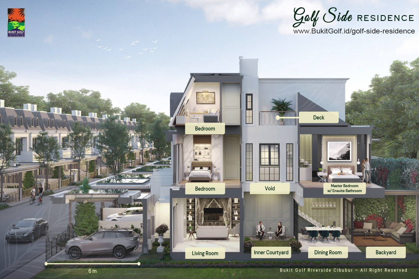 Perbandingan Golf Side Residence vs Lagoon Park