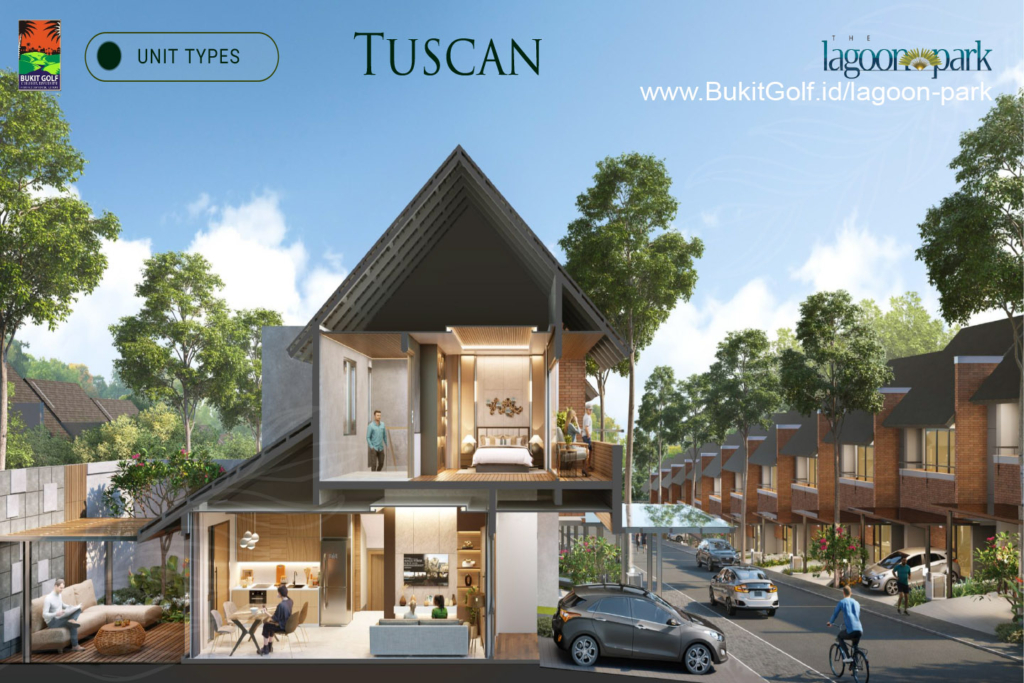 Bukit Golf Riverside The Lagoon Park Tuscan