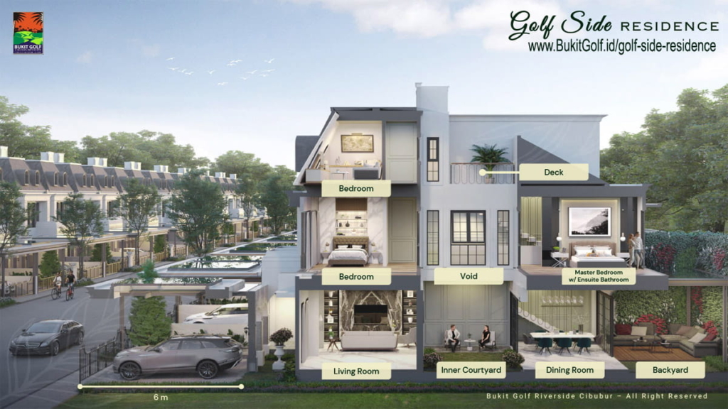 Golf Side Residence Dekat Fasilitas Umum